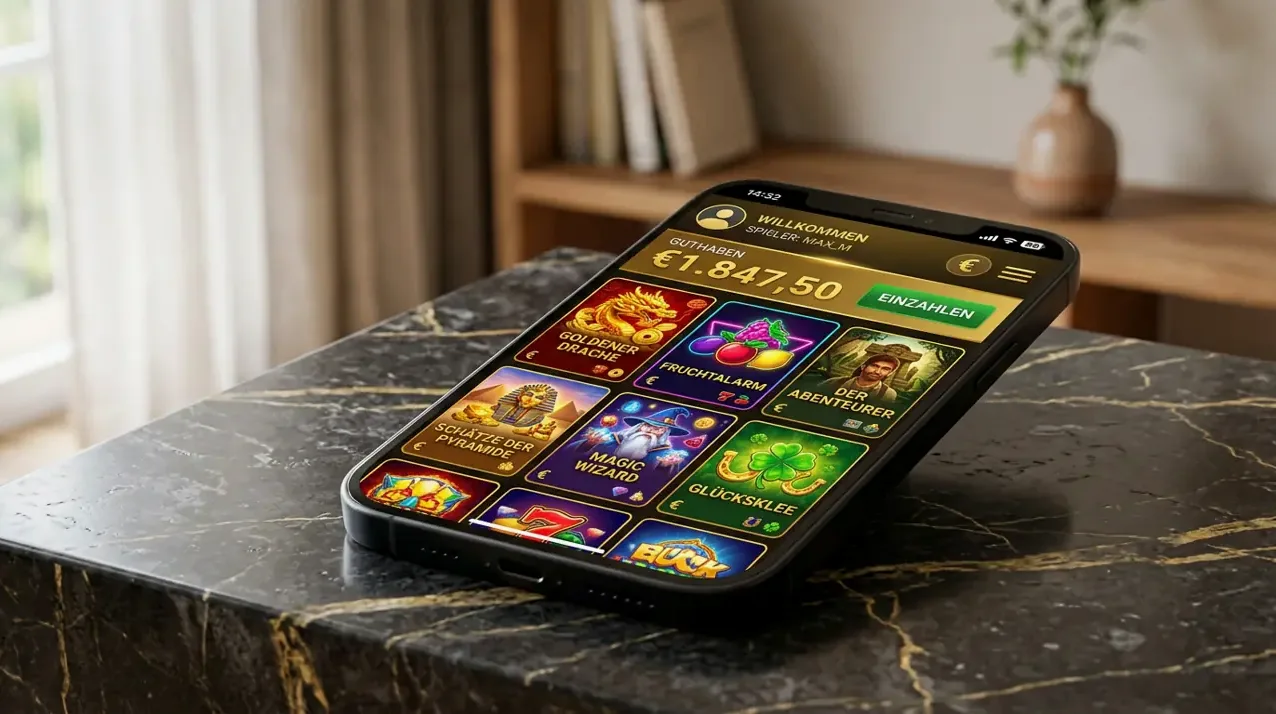 LuckyHills auf Smartphone und Tablet